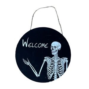 Halloween Welcome Sign